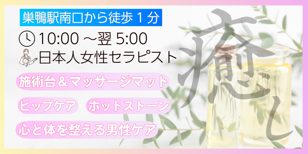 リラクゼーションサロン パラソルのバナー